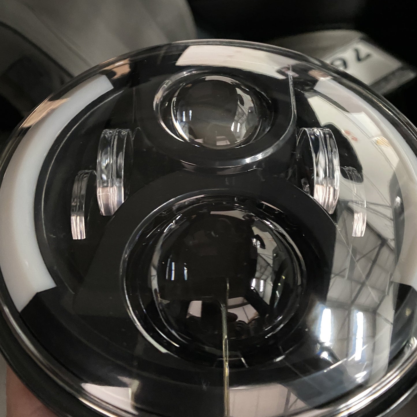 LED Headlights 'SideSlice' with DRL, Clone for Wrangler JK JKU TJ (pair)
