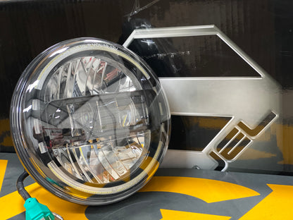 LED Headlights 'KONG JL-Style' with DRL for Wrangler JK JKU TJ (pair) A+ 'Philips' LED