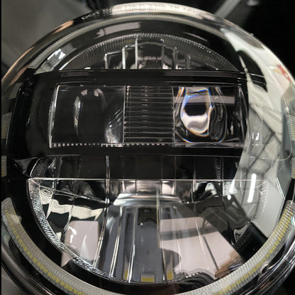 LED Headlights 'KONG JL-Style' with DRL for Wrangler JK JKU TJ (pair) A+ 'Philips' LED