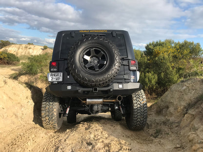 Free-Flow Stainless Steel Single Pipe Exhaust for Wrangler JK JKU (FULLY FITTED - CAPE TOWN ONLY)