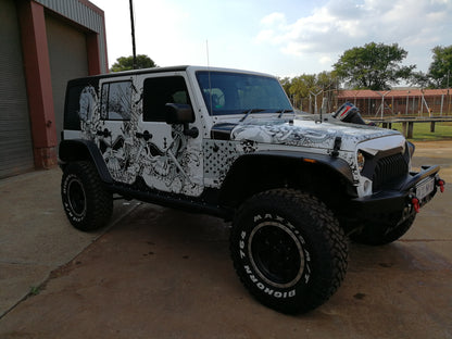 RockRage ULTIMA ROCK SLIDERS for Wrangler JKU - 4DR