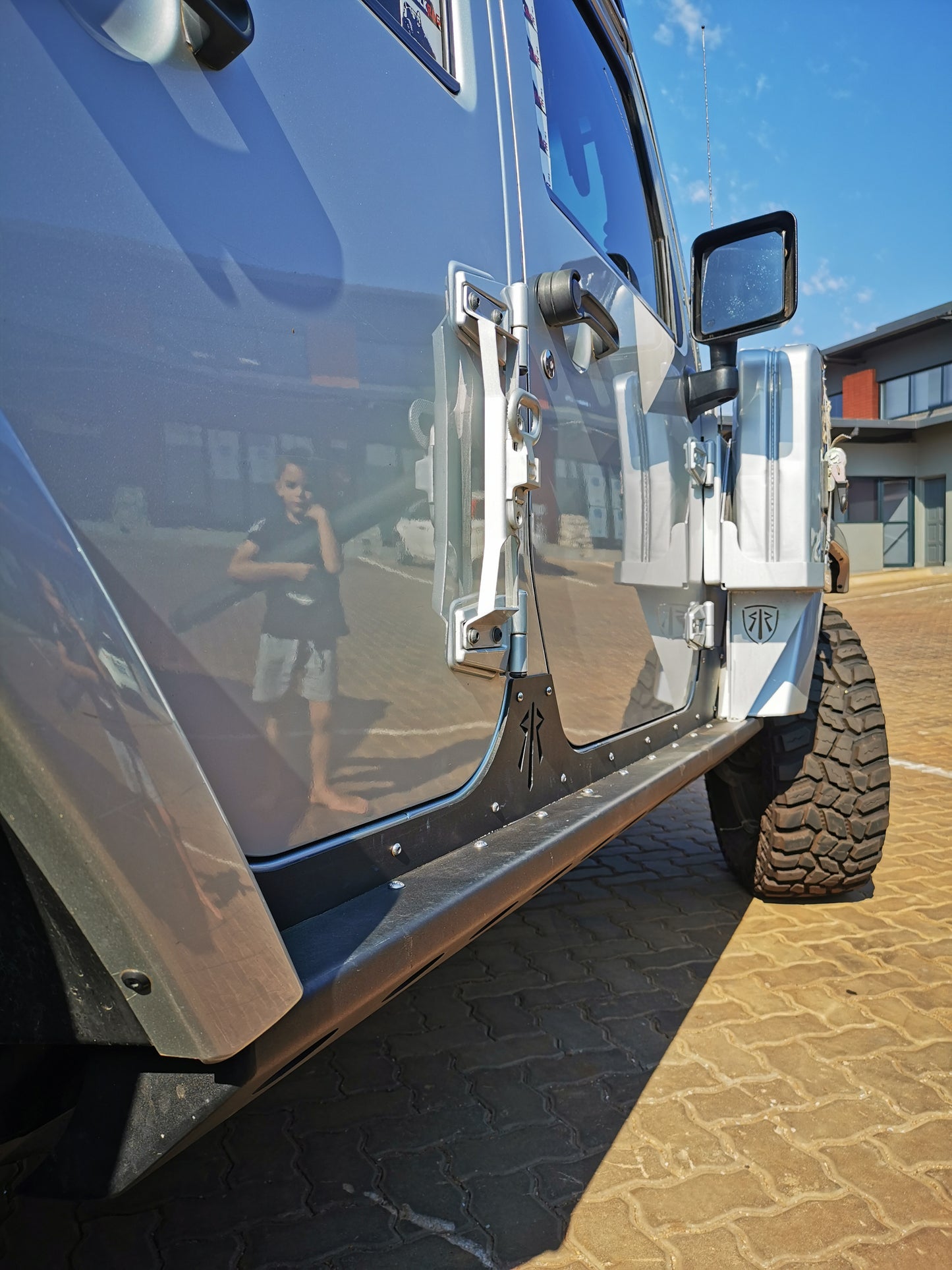 RockRage ULTIMA ROCK SLIDERS for Wrangler JKU - 4DR