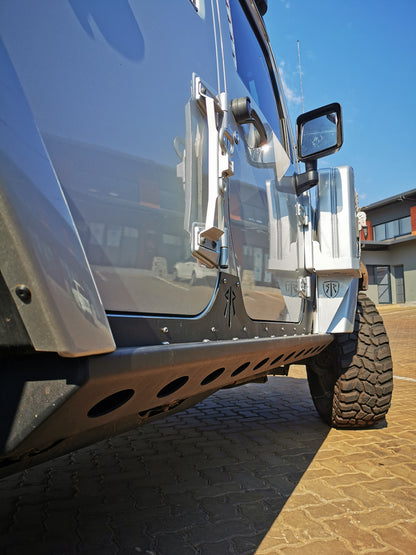 RockRage ULTIMA ROCK SLIDERS for Wrangler JKU - 4DR