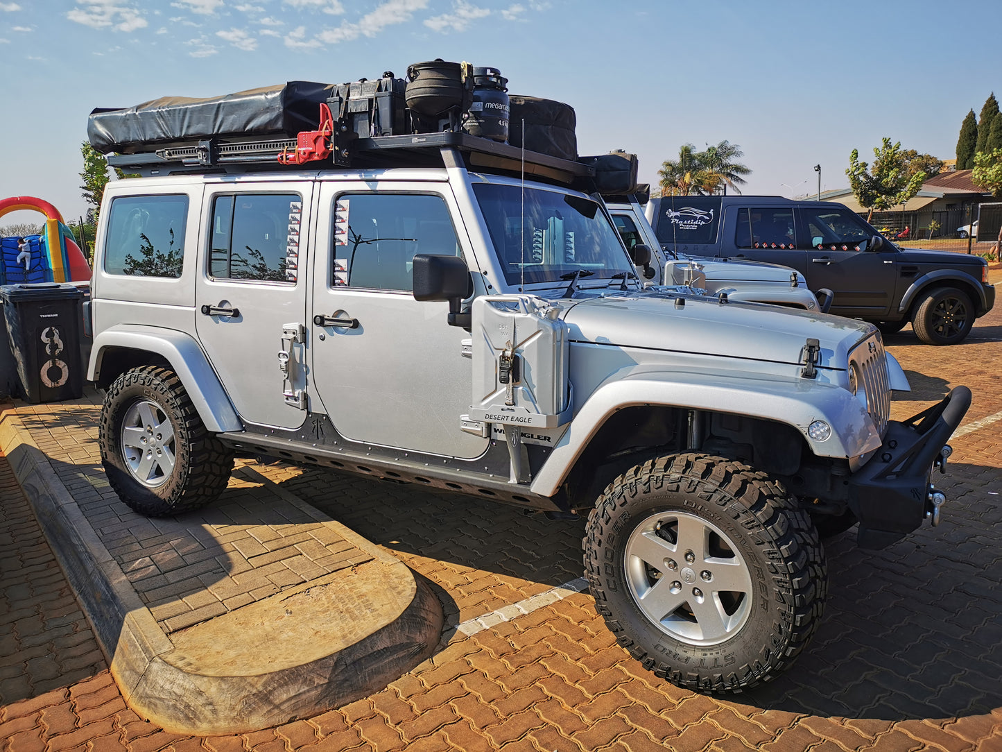 RockRage ULTIMA ROCK SLIDERS for Wrangler JKU - 4DR