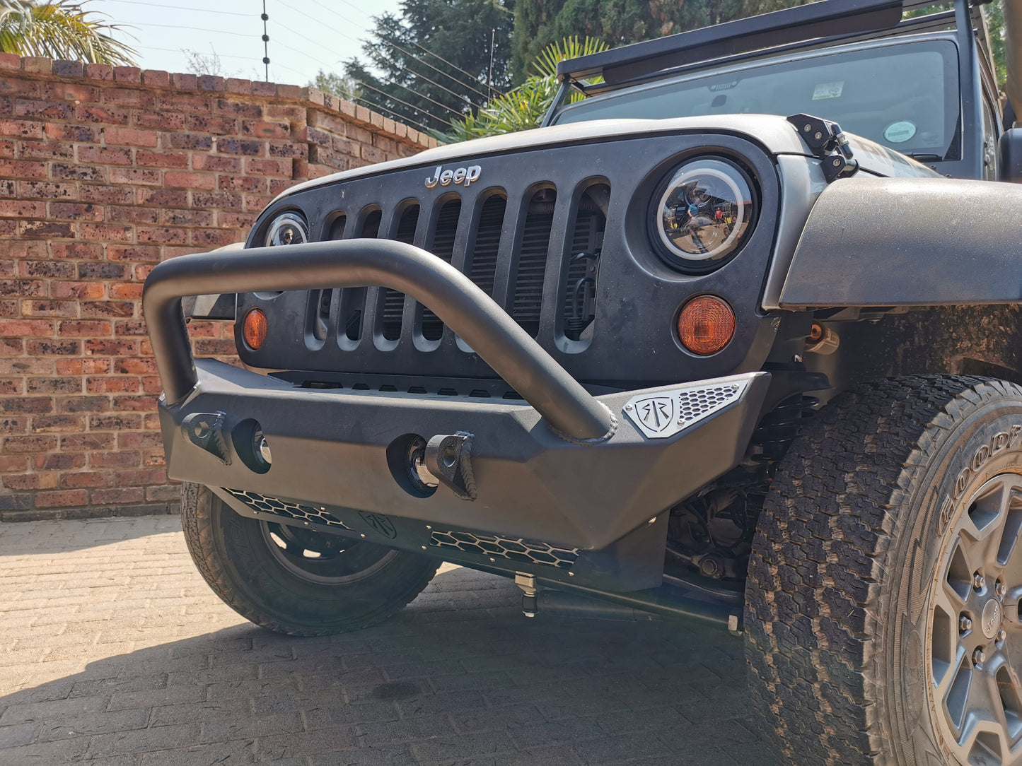 RockRage CRX STUBBY Front Bumper for Wrangler JK / JKU