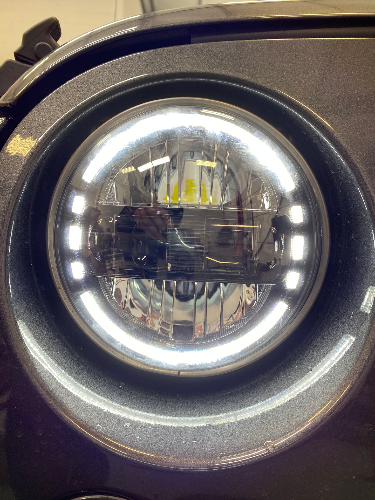 LED Headlights 'KONG' for Wrangler JL with DRL (pair with JL Adaptors) A+ 'Philips' LED