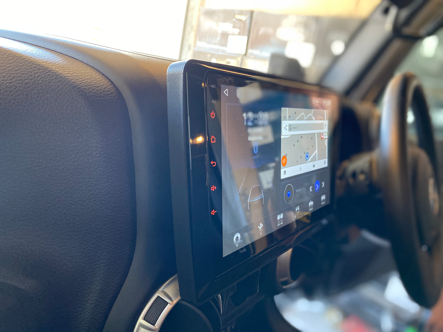 SMARTNavi 10" PREMIUM System 'Made for Jeep Wrangler JK JKU' (INSTALLED) with Apple CarPlay & Android Auto