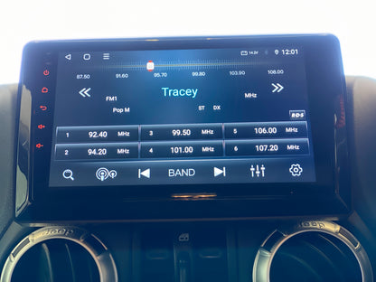 SMARTNavi 10" PREMIUM System 'Made for Jeep Wrangler JK JKU' (INSTALLED) with Apple CarPlay & Android Auto