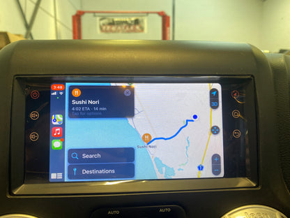 SMARTNavi 8″ PREMIUM Android 10 System 'Made for Jeep Wrangler JK JKU' (INSTALLED with REVERSE CAM) Apple CarPlay & Android Auto