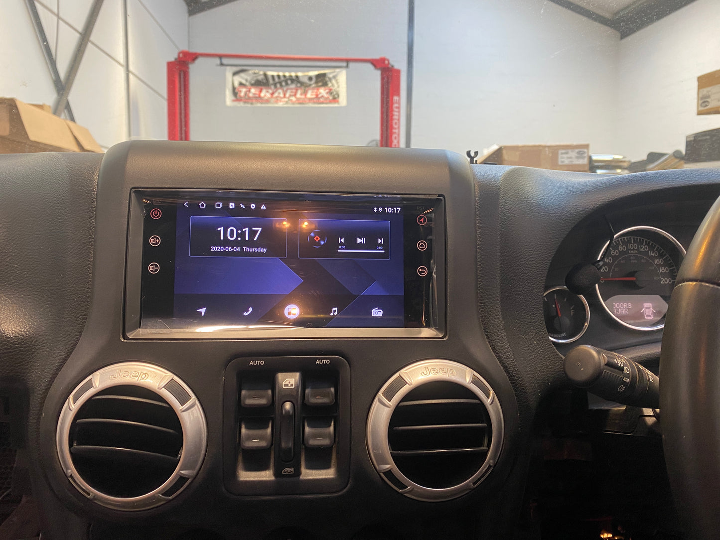 SMARTNavi 8″ PREMIUM Android 10 System 'Made for Jeep Wrangler JK JKU' (INSTALLED with REVERSE CAM) Apple CarPlay & Android Auto