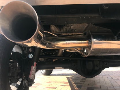 Free-Flow Stainless Steel Dual Pipe Exhaust for Wrangler JK JKU (FULLY FITTED - CAPE TOWN ONLY)