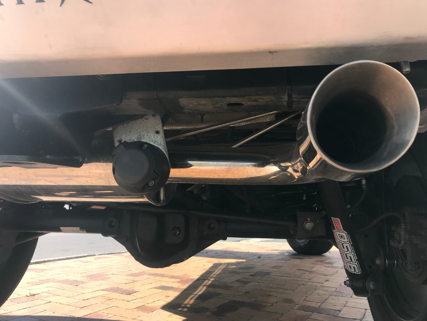 Free-Flow Stainless Steel Dual Pipe Exhaust for Wrangler JK JKU (FULLY FITTED - CAPE TOWN ONLY)