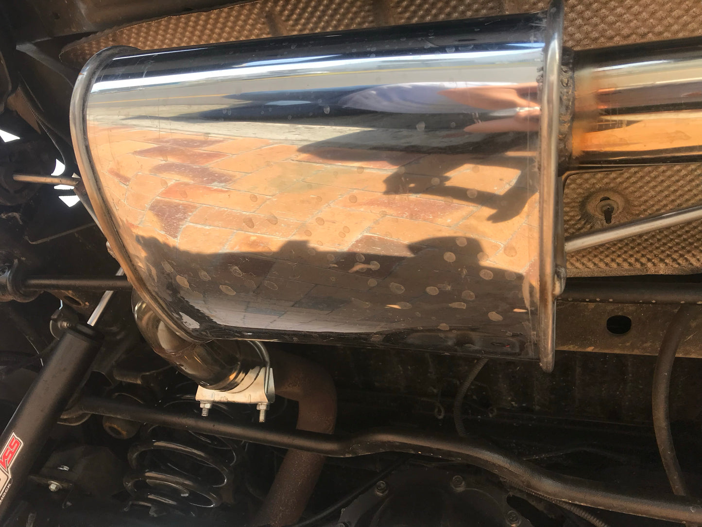 Free-Flow Stainless Steel Single Pipe Exhaust for Wrangler JK JKU (FULLY FITTED - CAPE TOWN ONLY)