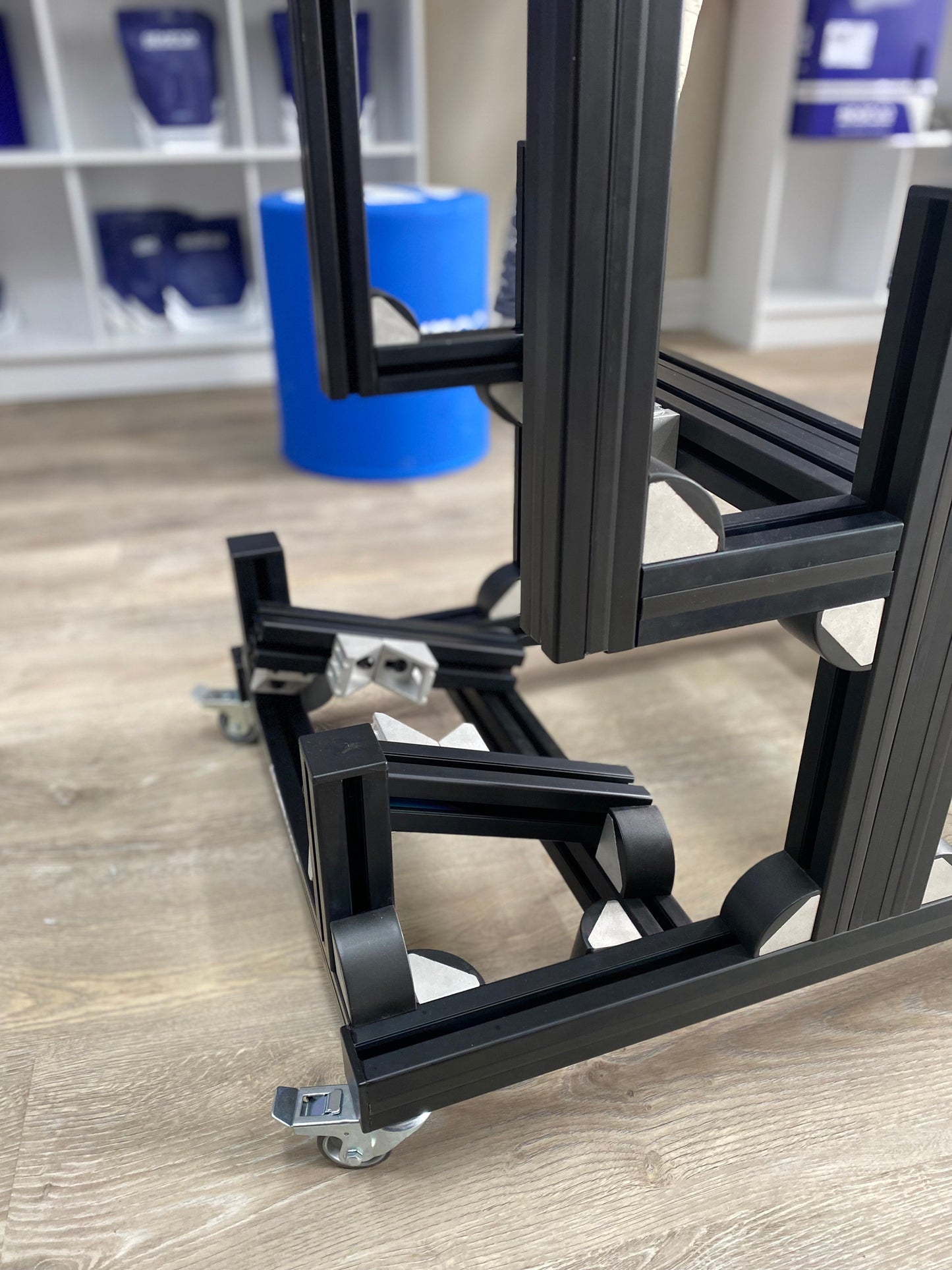 KARTPRO 'Black Series' KARTING SIM RIG (SNR Kart) with Integrated Screen Mount System