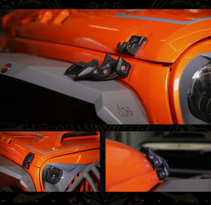 Topfire Bonnet / Hood Catch / Latch - Eye of Devil Wrangler JK JKU