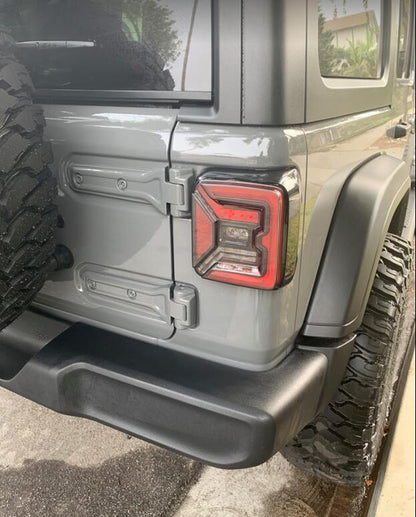 TAIL LIGHTS - 'NIGHT BAT' LED replacement for Wrangler JL / JLU 2018+ (pair)