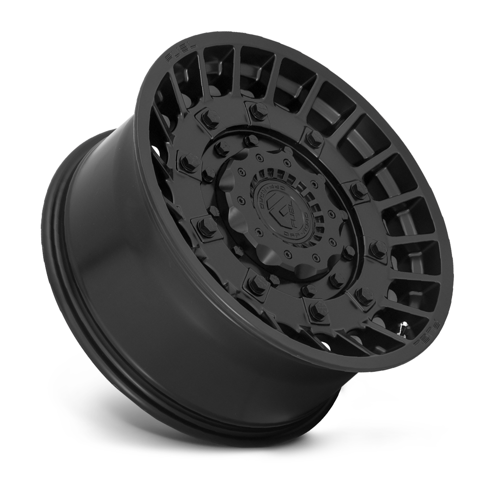 FUEL OFFROAD 'MILITIA' 20" D723 - Matte Black 20" Rims -18 10J (set of 5 Jeep 5x127/114)