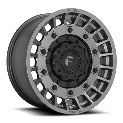 FUEL OFFROAD 'MILITIA' 20" D726 - Anthracite with Black Ring 20" Rims -18 (set of 5 Jeep 5x127/114)