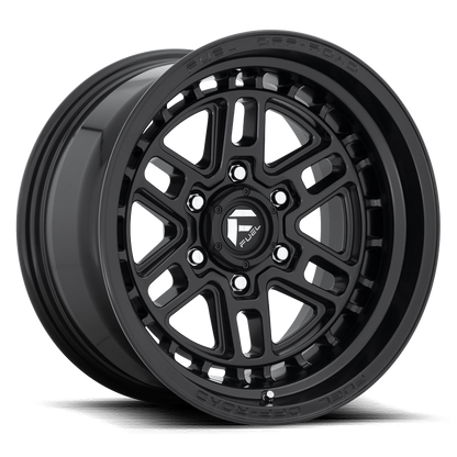 FUEL OFFROAD 'NITRO' 17" D667 - Satin Black 17" Rims 9J (set of 5 Jeep 5/127 -12) JK / JL