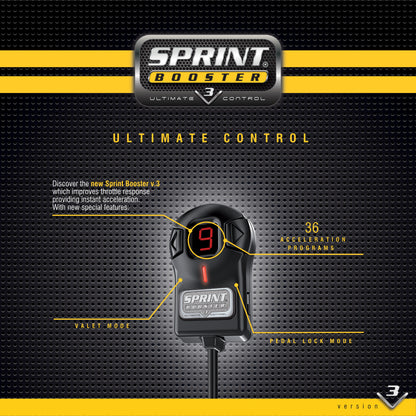 SPRINTBOOSTER 3 - Pedal controller for Toyota Hilux 06-15, Fortuner, Prado (RSBJ161)