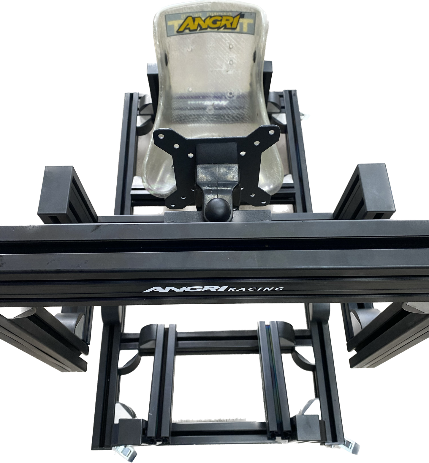 KARTPRO 'Black Series' KARTING SIM RIG (MINI Kart) with Integrated Screen Mount System