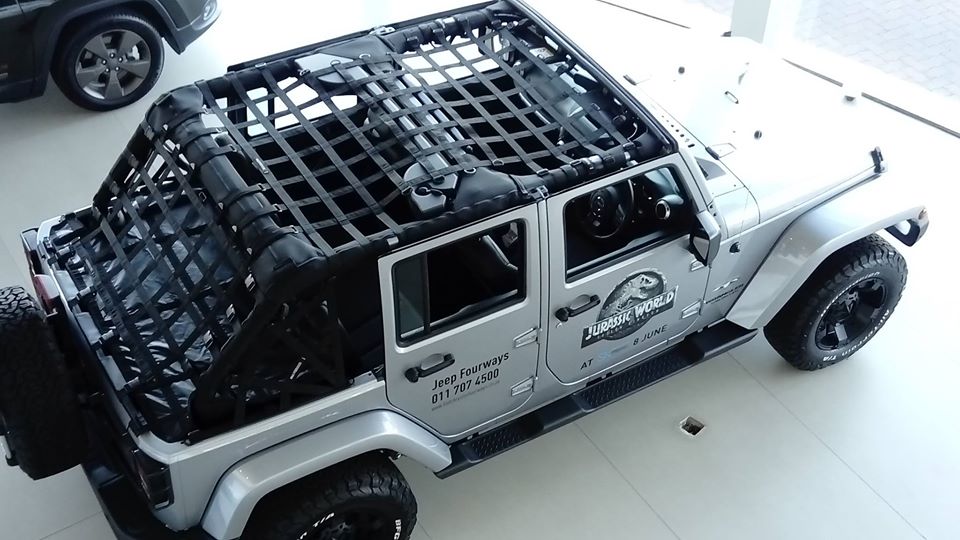 Full Cargo Net - by Maverick for Wrangler 2dr / 4dr / JK / JKU / JL / JLU / TJ / JT