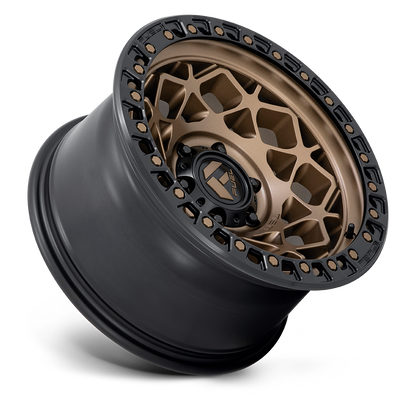 FUEL OFFROAD 'UNIT' 17" D785 - Bronze with Black Ring 17" Rims -12 (set of 5 Jeep 5/127)