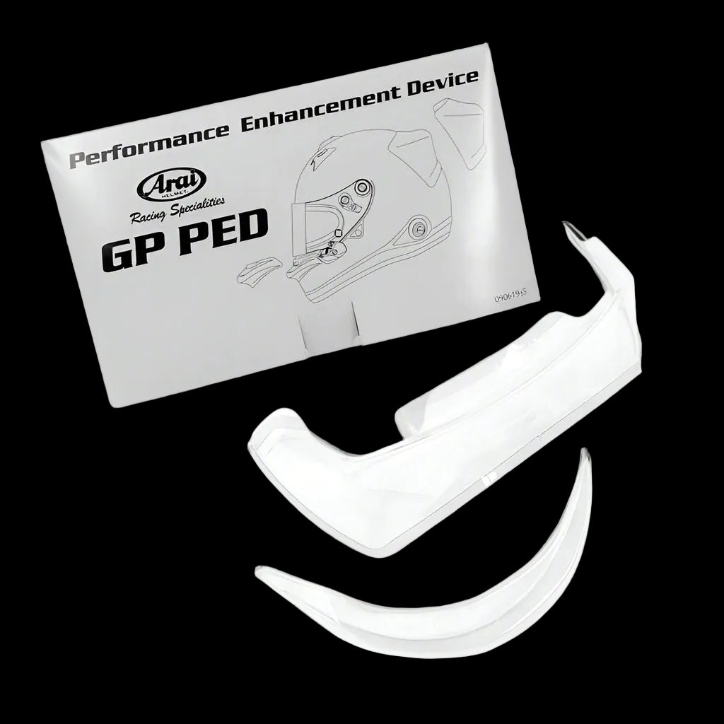 ARAI GP PED Spoiler set for GP-6, SK-6, CK-6 and GP-7 helmets