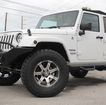 DICK CEPEK 'Gun Metal 7' Rims 17" - Machined / Gun Metal (set of 5 for Jeep 5x127 17/8.5 +19 offset)