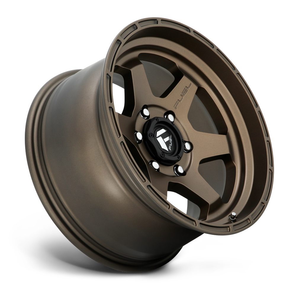 FUEL OFFROAD 'Shok' 17" D666 - Matte Bronze 17" Rims 10J -18 (set of 5 Jeep 5x127)