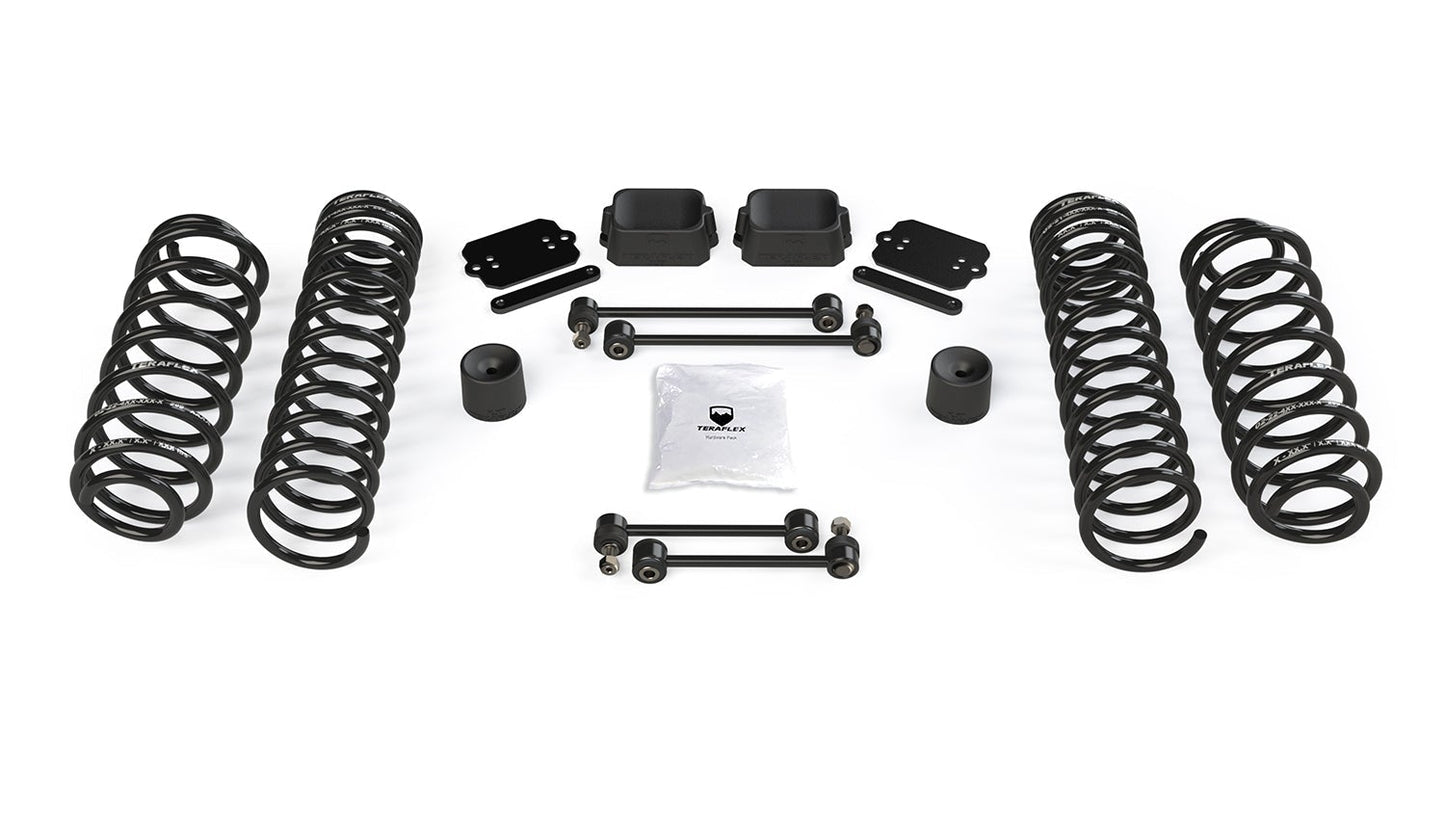 FULLY FITTED JL SUPERKIT: Teraflex 2.5" Coil Lift , Falcon SP2 2.1 Shocks, Track Bar, Arms, Retainers for Wrangler JL 2DR / JLU 4DR (2019+)