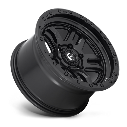 FUEL OFFROAD 'AMMO' 17" D700 - Matte Black 17" Rims 9J (set of 5 Jeep 5/127 -12) JK / JL