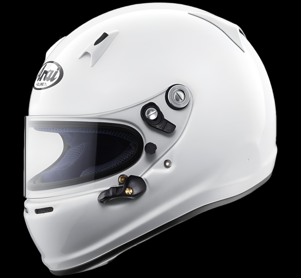 ARAI SK-6 Senior Karting Helmet (bundled with PED Kit) 15yo+
